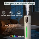 EL-943مرطب ومعقم هواء بشاشة تاتش سعة 8 لتر 28 وات مع ريموت كنترول للتحكم عن بعد