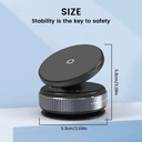 حامل موبايل دوار 360 درجة مزود بقاعدة شفط للتثبيت علي تابلوه السيارة