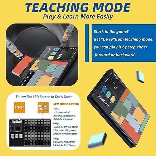 لعبة مطابقة الألغاز الإلكترونية لتطوير التفكير المنطقي – 500+ مستوى