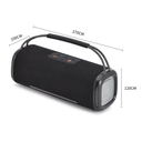 سبيكر مكبر للصوت لاسلكي بقدرة 30 وات مع إضاءة أر جي بي - بطارية 4400 مللي امبير