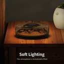 شاحن لاسلكي بقوة 15 واط بإضاءة ليد ليلية لجو مميز وهادي