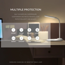 اباجورة تاتش ب 3 اضاءات قابلة للطي مع شاحن وايرلس _ 15 وات