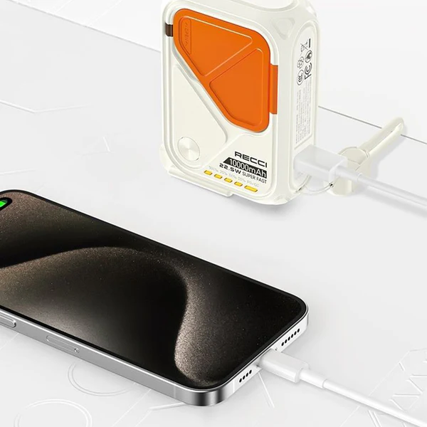 باور بانك مغناطيسي 2 * 1 ب 10000 مللي أمبير