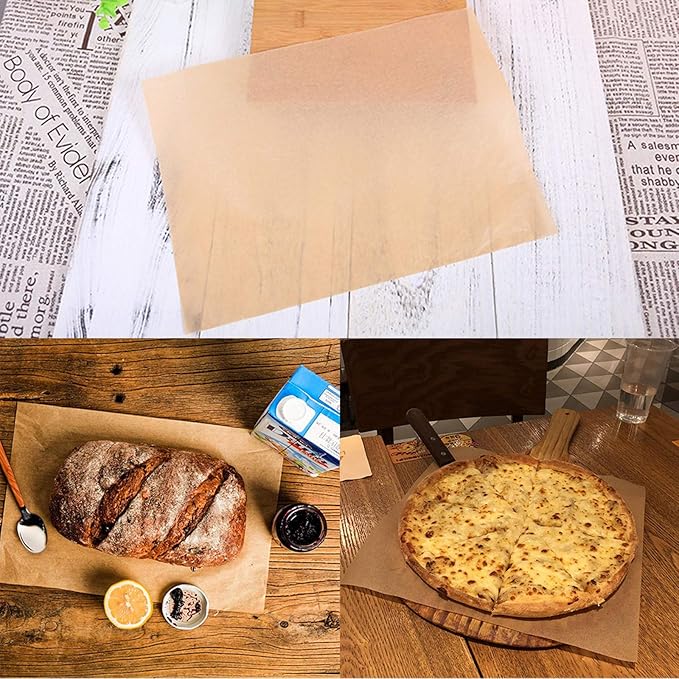 ورق زبدة حراري مضاد للاتصاق للمخبوزات والايرفراير مقاس 30 * 40 سم