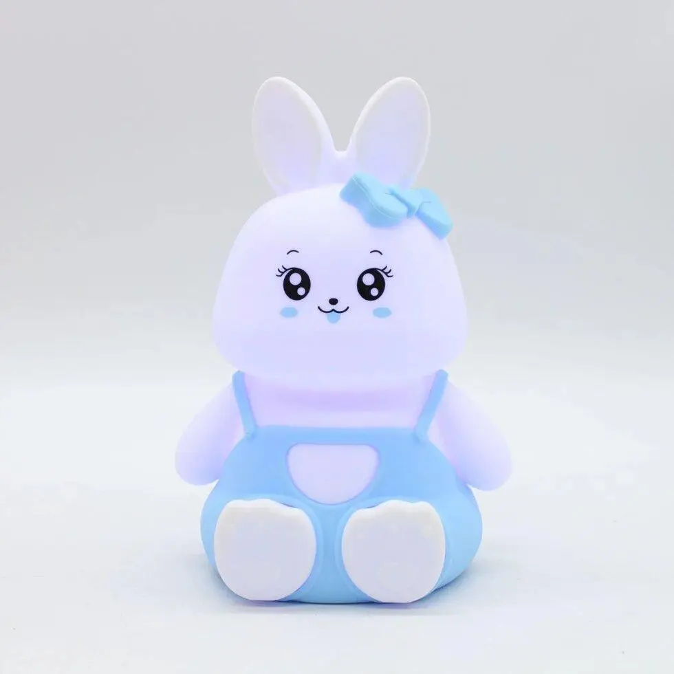 وناسة سيليكون شكل بطة ب 5 الوان اضاءة مختلفة _ بيو اس بي للشحن