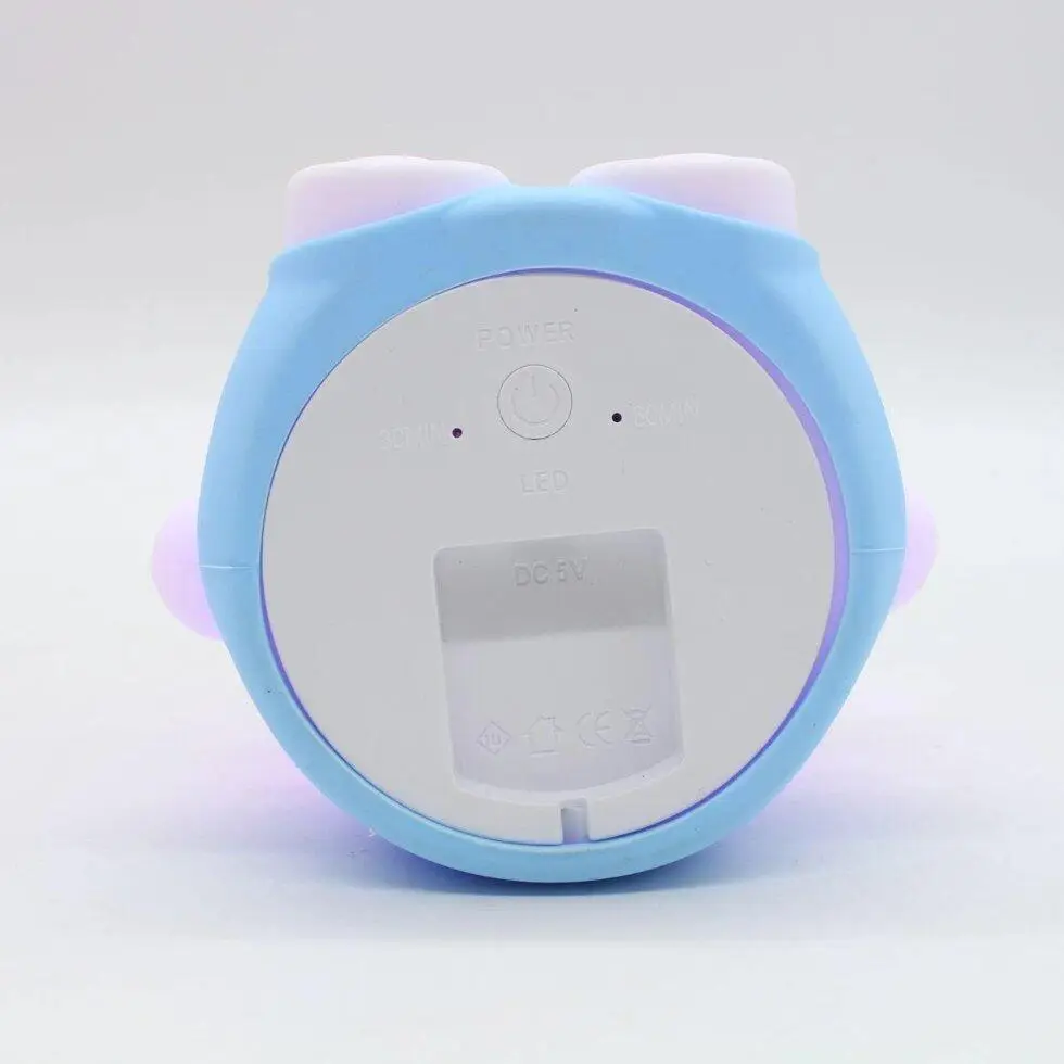 وناسة سيليكون شكل بطة ب 5 الوان اضاءة مختلفة _ بيو اس بي للشحن