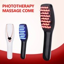 فرشة تدليك فروة الرأس بالضوء بيو اس بي للشحن