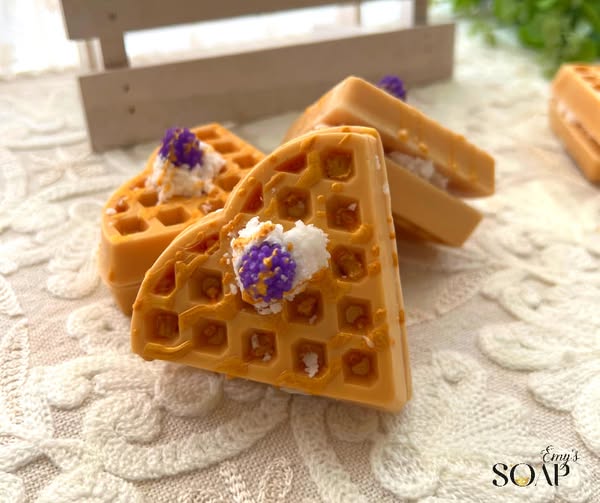 blueberry waffle soap