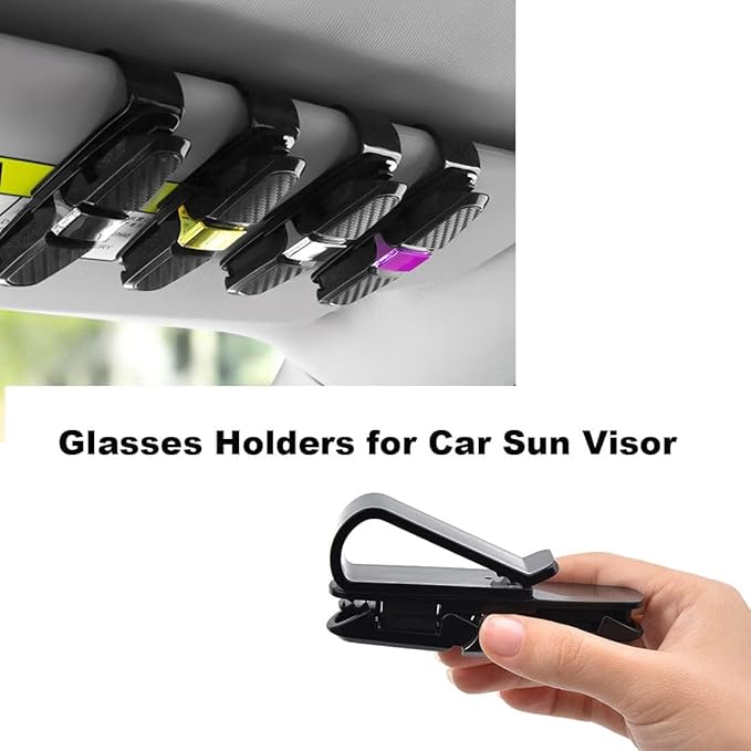 حامل للنظارة للسيارة للحفاظ عليها من الكسر
