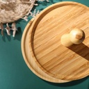 شيالة كحك لتقديم الكحك والبيتيفور طبقتين من الخشب