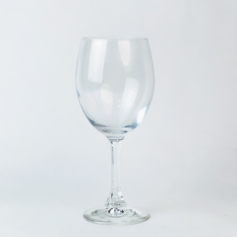 طقم كاسات 6 قطع زجاج شفاف لتقديم العصائر والمشروبات