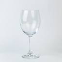 طقم كاسات 6 قطع زجاج شفاف لتقديم العصائر والمشروبات