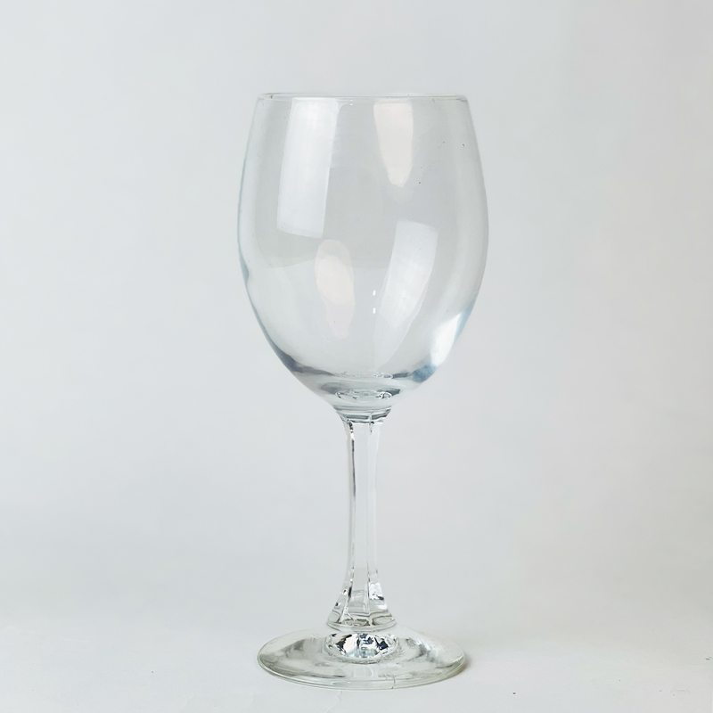 طقم كاسات 6 قطع زجاج شفاف لتقديم العصائر والمشروبات