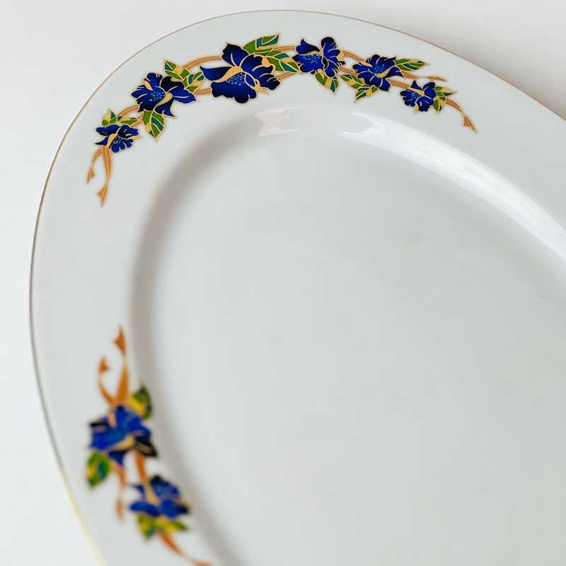 طبق سيرفيس لتقديم الطعام للضيوف - مقاس 38 *24