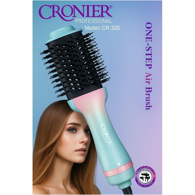 فرشاة شعر كهربائية متعددة الاستخدامات لتصفيف وفرد وتجفيف الشعر - 2500 واط