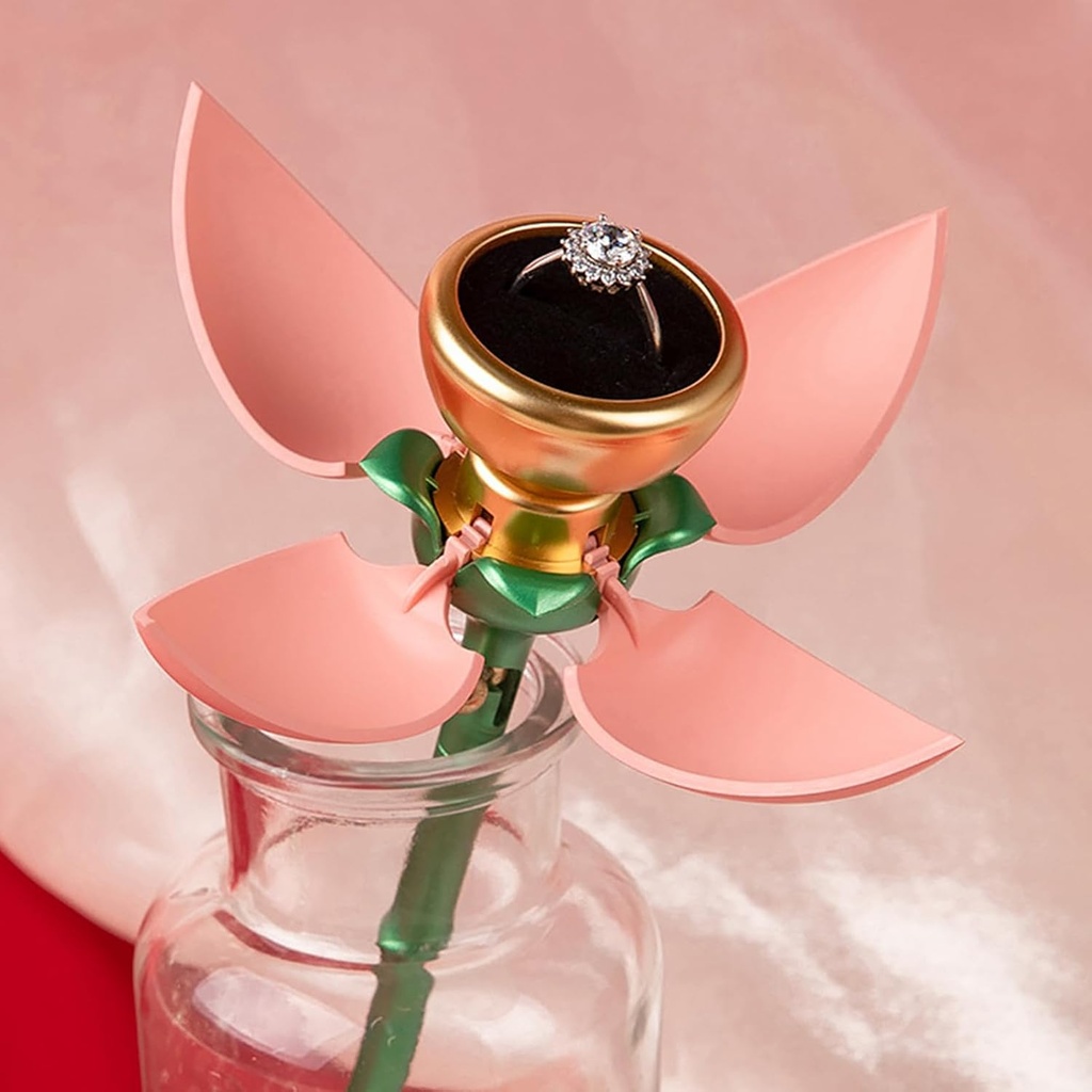 بوكس خاتم على شكل وردة