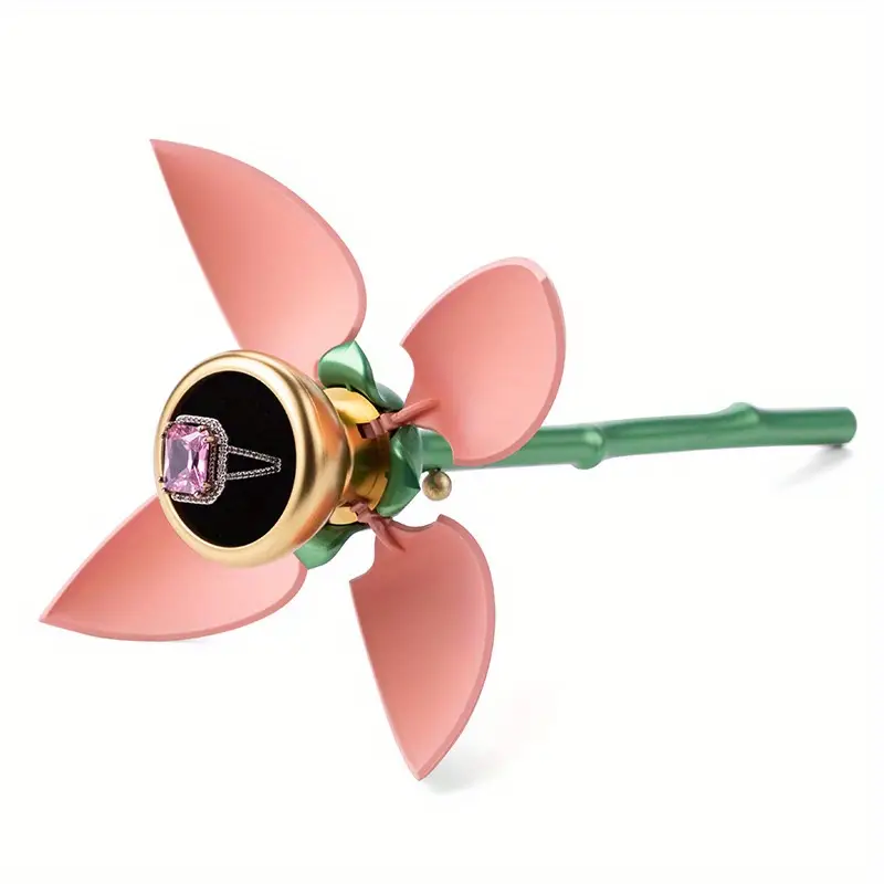 بوكس خاتم على شكل وردة