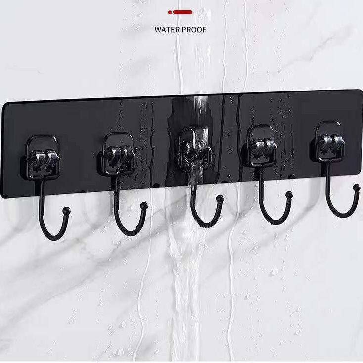 عرض 3 شماعة حوائط ذاتية اللصق ب 6 هوكHH00013345