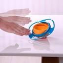 طبق للأطفال مانع للانسكاب يدور 360 درجة