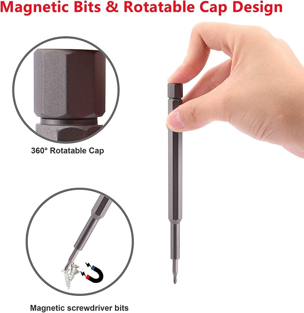 مجموعة مفكات براغي مغناطيسية دقيقة 24 في 1، مجموعة ادوات اصلاح مغناطيسية دقيقة، ادوات اصلاح مفك براغي للكمبيوتر واللابتوب والالعاب الالكترونية والكاميرا
