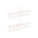 شماعة دولاب ب 6 هوك لتعليق الملابس الخفيفة والنشط والأحزمة