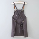 مريلة مطبخ وتربروف لحماية الملابس من المياه والزيوت بجيب للموبيل