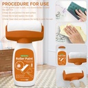 فرشاه رول دهان 500 جرام  لإصلاح دهان الحوائط والسيراميك والبورسلين