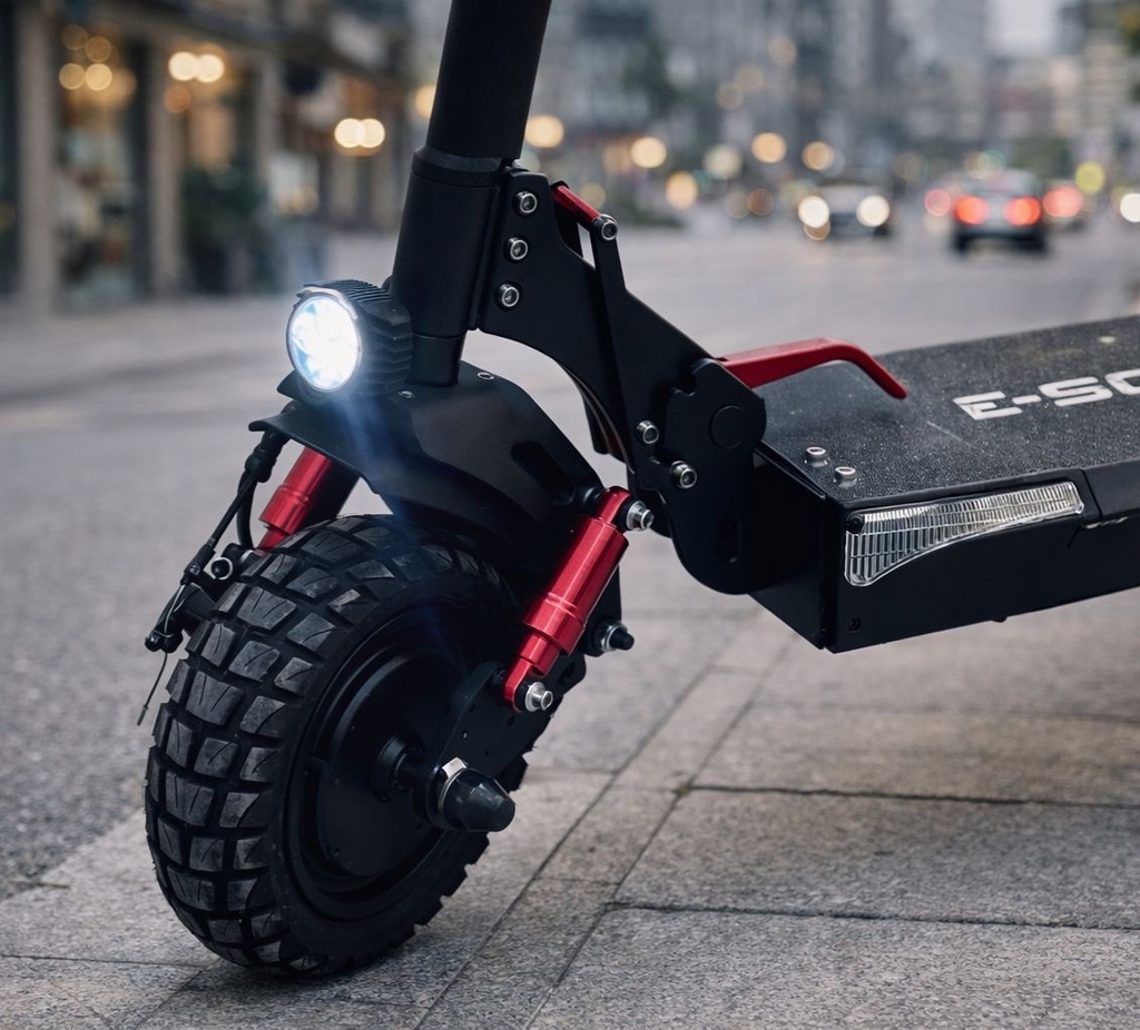 سكوتر كهربائي مزدوج المحرك 48 فولت 500 وات