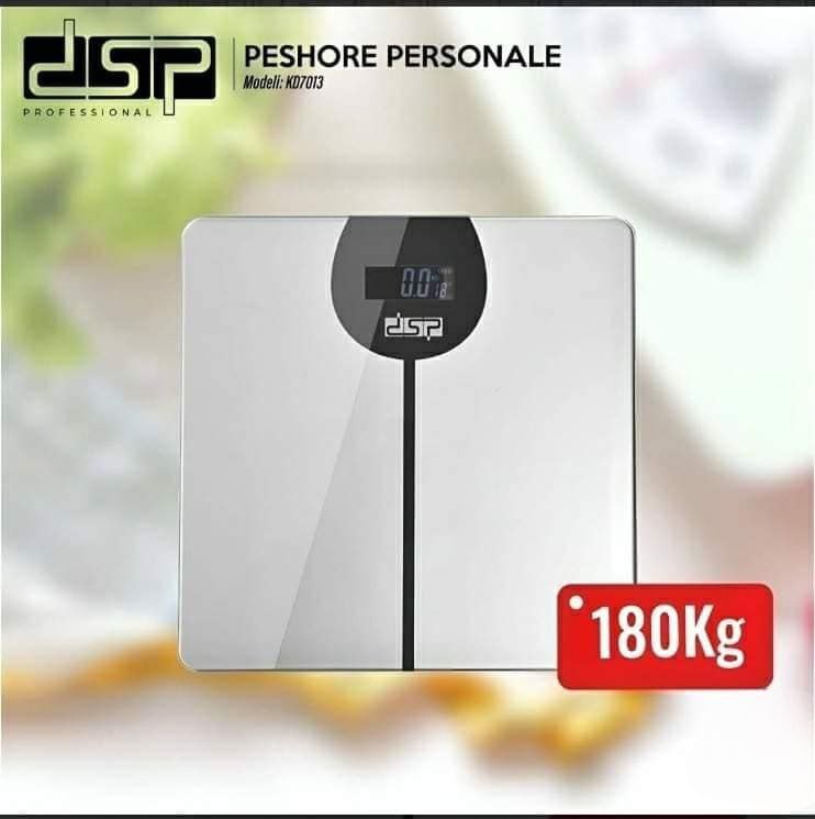 ميزان رقمي لقياس وزن الجسم  سعة 180 كجم