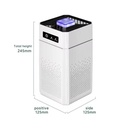 جهاز تنقية الهواء من الدخان للمنزل والمكتب بقدرة 5 واط