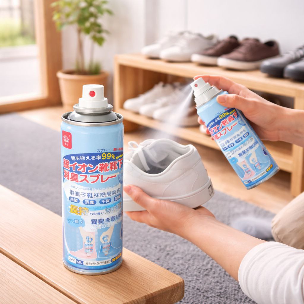 سبراي معطر لازالة الروائح الكريهة للأحذية 260 مللي