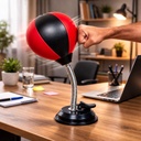 كرة بوكسينج  مكتبية للتسلية وتخفيف التوتر تعمل بالشفط