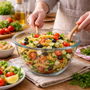 بولة بايركس 2 لتر لتقديم السلطات والمقبلات