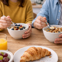 طقم معالق شاي استانلس ستيل تركي 12 قطعة باللون الفضي