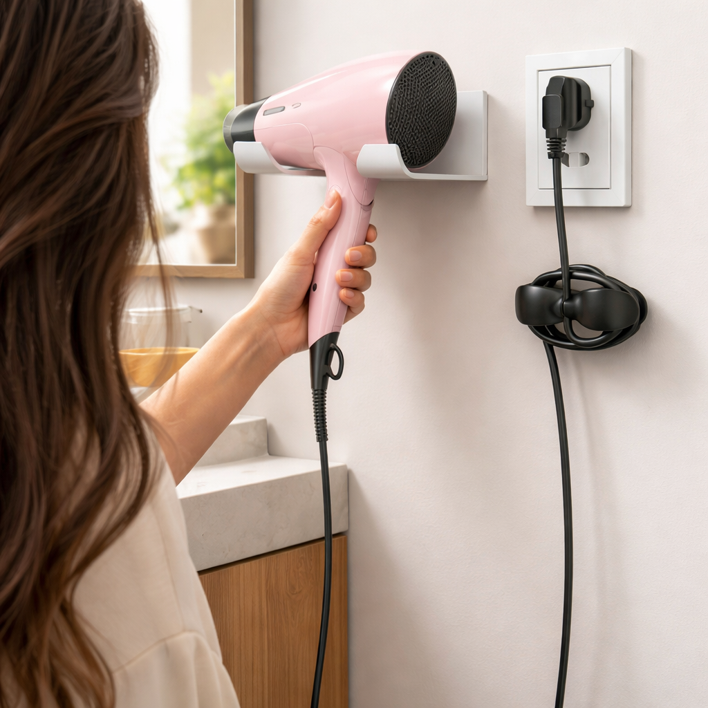 عرض 3 منظم الاسلاك والكابلات للادوات والاجهزة الكهربائية بلزق دبل فيس قوي