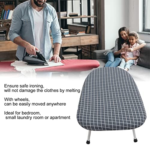 ترابيزة مكوة ميني بارجل قابلة للطي وجزء لحمل المكواة