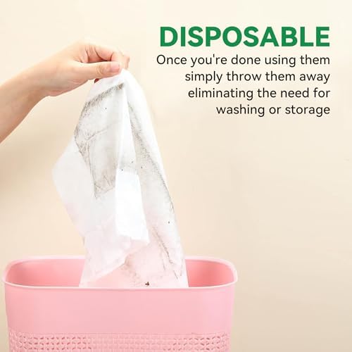 باكت مناديل مبللة للممسحة لتنظيف وتلميع الأرضيات 12 منديل