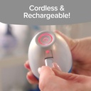 حجر كهربائي لإزالة الجلد الميت من القدمين بسرعة 2000 دورة في الدقيقة