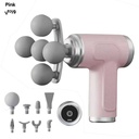 جهاز مساج للعضلات ب 6 سرعات مع 9 رؤوس قابلة للتبديل لتدليك عميق وتخفيف للإجهاد