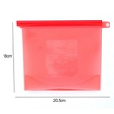 أكياس تخرين سيليكون بسحاب محكمة الغلق  للفريرز والثلاجة والوجبات والخفيفة