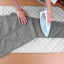 مفرش مكواة حراري مبطن بديل لترابيزة المكواة مقاس 140 × 50 سم