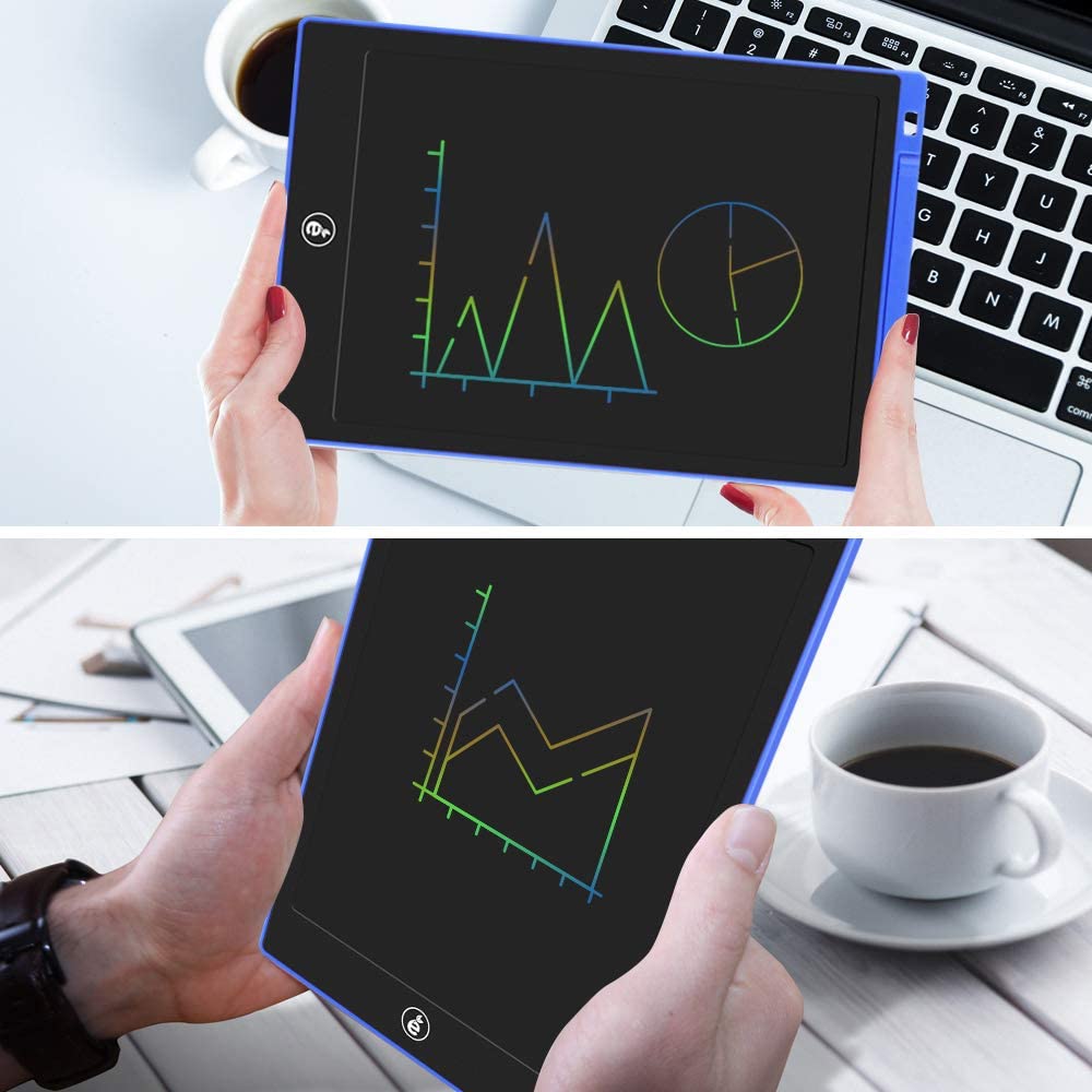 تابلت تعليمي الوان للرسم والكتابة وتنمية مهارات الأطفال شاشة 8.5 بوصه