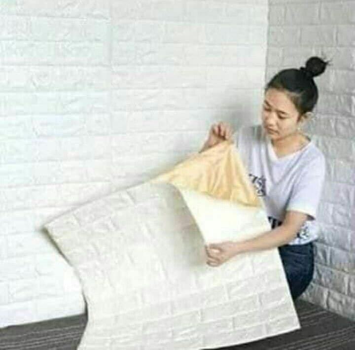 ورق الحائط اللاصق 3D ورق حائط بلصق ذاتي سهل الاستخدام