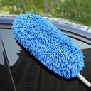 فرشة تنظيف للسيارات من الداخل والخارج بمقبض طويل مريح لليد