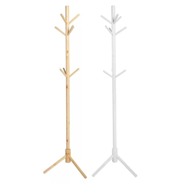 استاند شماعة عصري حامل للملابس والشنط لغرف النوم والأطفال خشب