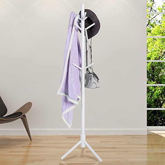 استاند شماعة عصري حامل للملابس والشنط لغرف النوم والأطفال خشب