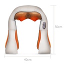 جهاز تدليك ومساج للرقبة والظهر مناسب للمنزل وللسيارة للراحة وبسط العضلات