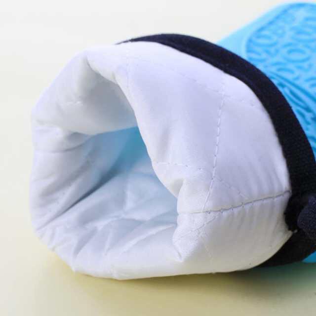 جوانتي قفازات مطبخ سيليكون مبطن من الداخل ومقاوم للحرارة الوان ساده