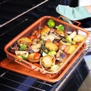 صينية تحمير بدون زيوت في الفرن مع مصفاه شبكية لعمل اكل صحي شهي