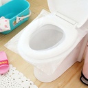 غطاء قاعدة التواليت الأكياس 50 قطع لإستخدام الحمام بأمان